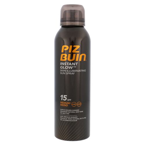 Opalovací přípravek na tělo PIZ BUIN Instant Glow Spray SPF15 150 ml poškozený flakon
