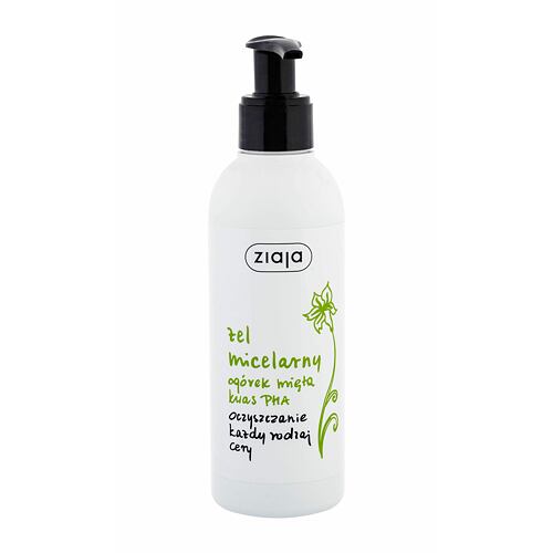 Čisticí gel Ziaja Cucumber Mint Micellar 200 ml