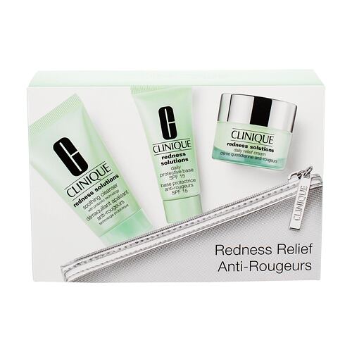 Denní pleťový krém Clinique Redness Solutions Daily Relief Cream 15 ml Kazeta