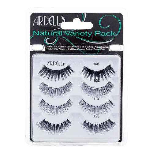 Umělé řasy Ardell Natural 106 1 ks Black Kazeta