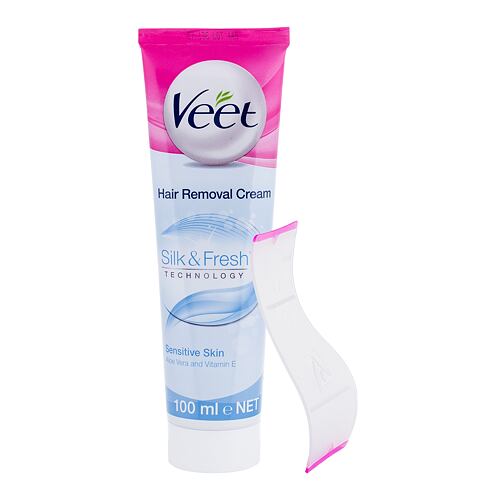 Depilační přípravek Veet Silky Fresh Sensitive Skin 100 ml poškozená krabička