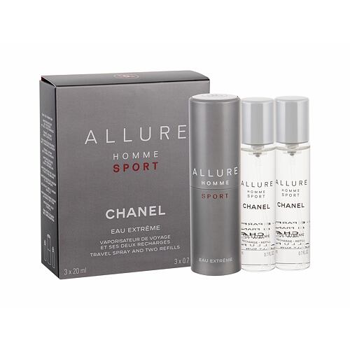 Toaletní voda Chanel Allure Homme Sport Eau Extreme Twist and Spray 3x20 ml