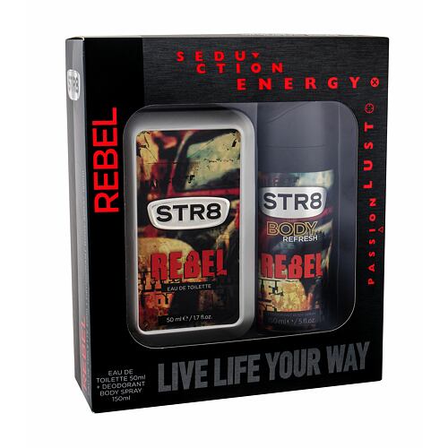 Toaletní voda STR8 Rebel 50 ml Kazeta