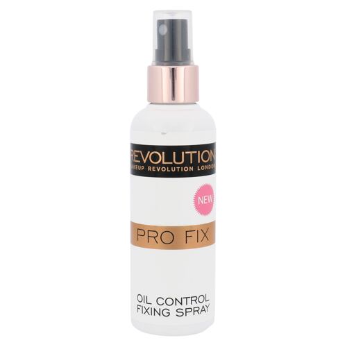 Fixátor make-upu Makeup Revolution London Matte Fix Oil Control Spray 100 ml poškozený flakon