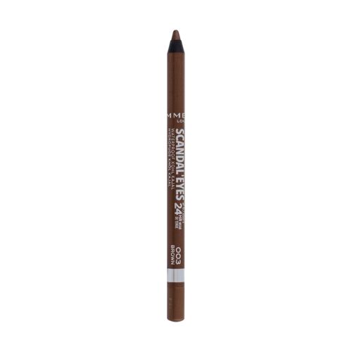 Tužka na oči Rimmel London Scandaleyes Kajal 24HR 1,3 g 003 Brown