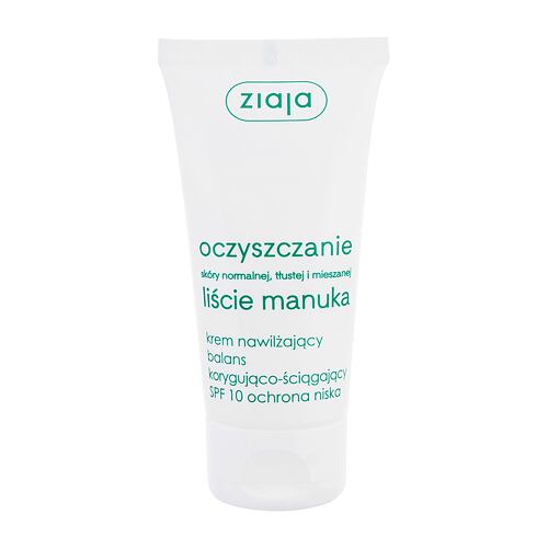 Denní pleťový krém Ziaja Manuka Tree SPF10 50 ml poškozená krabička