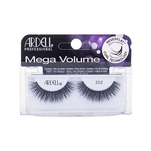 Umělé řasy Ardell Mega Volume 252 1 ks Black