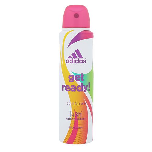 Antiperspirant Adidas Get Ready! For Her 48h 150 ml poškozený flakon