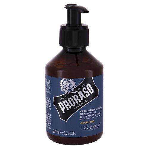Šampon na vousy PRORASO Azur Lime Beard Wash 200 ml