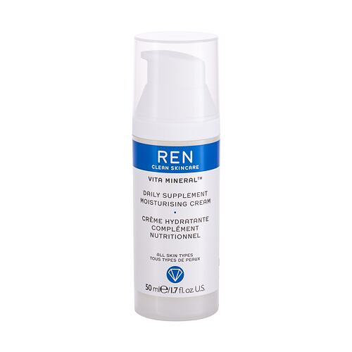 Denní pleťový krém REN Clean Skincare Vita Mineral Daily Supplement Moisturising 50 ml Tester