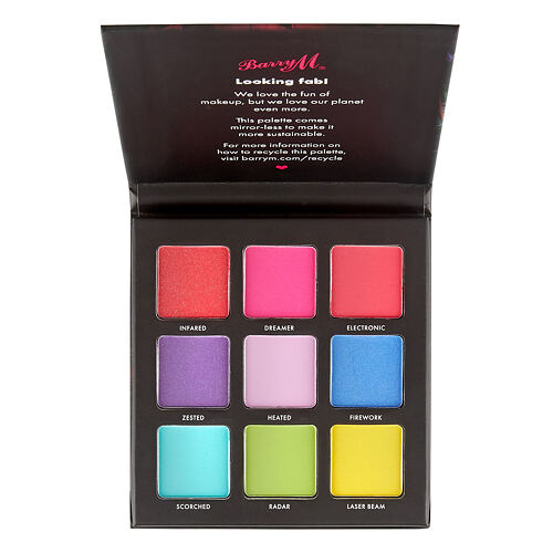 Oční stín Barry M Eyeshadow Palette Neon Brights 12,6 g