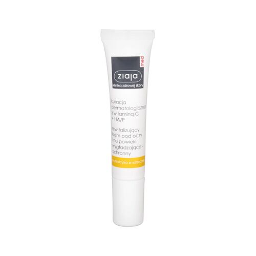 Oční krém Ziaja Med Dermatological Treatment Revitalizing 15 ml poškozená krabička