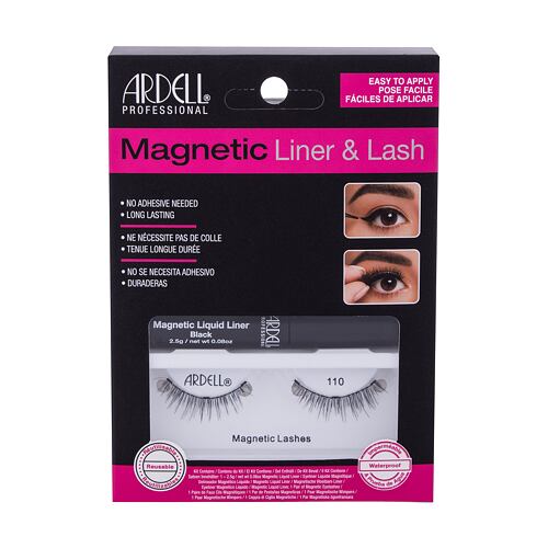 Umělé řasy Ardell Magnetic Liner & Lash 110 1 ks Black Kazeta