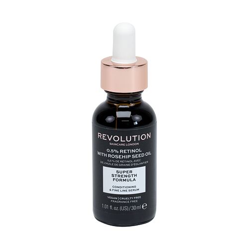 Pleťové sérum Revolution Skincare Skincare 0,5% Retinol with Rosehip Seed Oil 30 ml bez krabičky