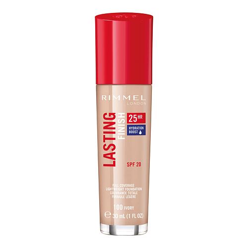 Make-up Rimmel London Lasting Finish 25H SPF20 30 ml 100 Ivory