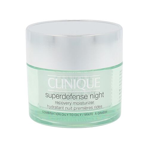 Noční pleťový krém Clinique Superdefense 50 ml poškozená krabička