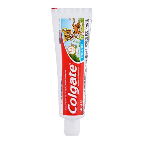 Zubní pasta Colgate Kids Bubble Fruit 2-5 50 ml poškozená krabička