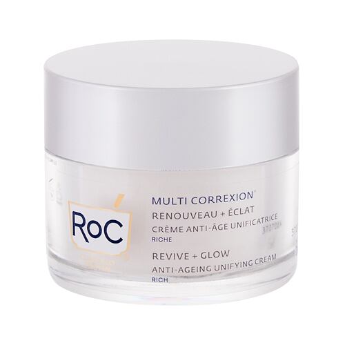 Denní pleťový krém RoC Multi Correxion Revive + Glow Anti-Ageing Unifying Cream 50 ml