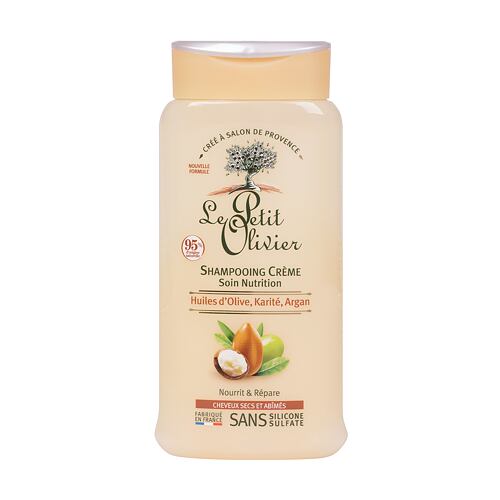 Šampon Le Petit Olivier Olive, Shea, Argan Oils Nutrition 250 ml
