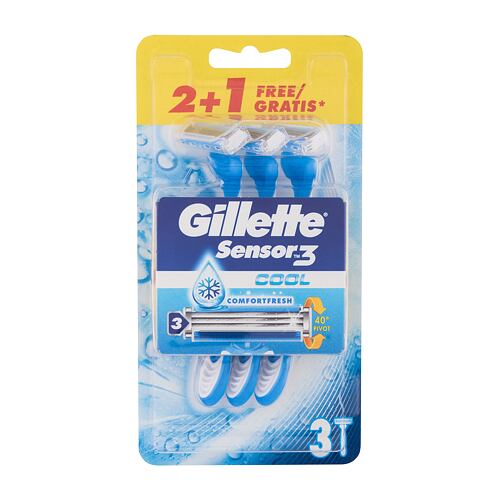 Holicí strojek Gillette Sensor3 Cool 3 ks