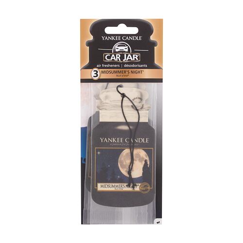 Vůně do auta Yankee Candle Midsummer´s Night Car Jar 3 ks