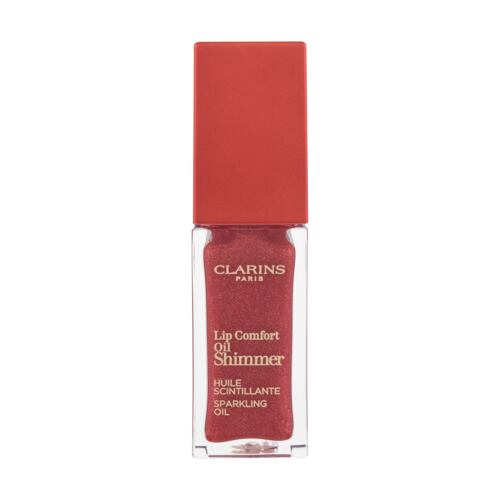 Olej na rty Clarins Lip Comfort Oil Shimmer 7 ml 08 Burgundy Wine