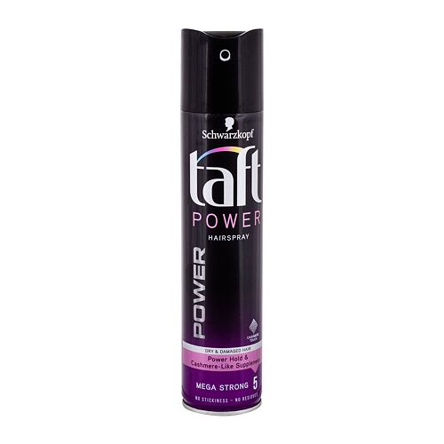 Lak na vlasy Schwarzkopf Taft Power Cashmere 250 ml poškozený flakon