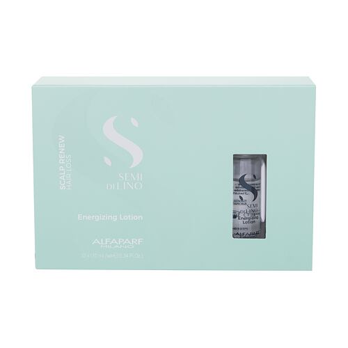 Přípravek proti padání vlasů ALFAPARF MILANO Semi Di Lino Scalp Renew Energizing Lotion 12x10 ml
