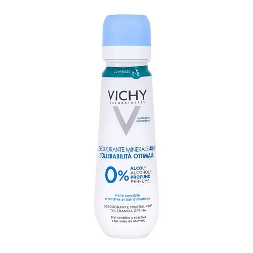 Deodorant Vichy Deodorant Mineral Tolerance Optimale 48H 100 ml poškozený flakon