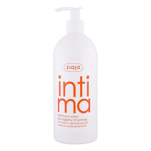 Intimní hygiena Ziaja Intimate Creamy Wash With Ascorbic Acid 500 ml poškozený obal