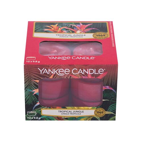 Vonná svíčka Yankee Candle Tropical Jungle 117,6 g poškozená krabička