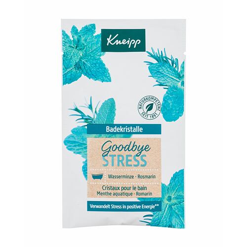 Koupelová sůl Kneipp Goodbye Stress Water Mint & Rosemary 60 g
