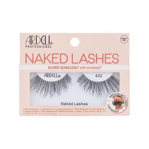 Umělé řasy Ardell Naked Lashes 432 1 ks Black