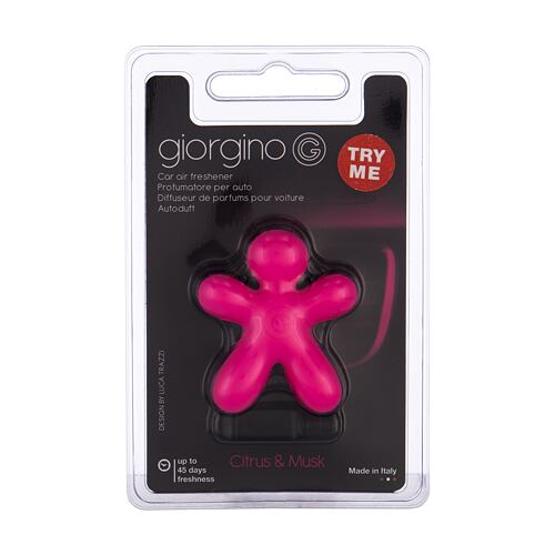 Vůně do auta Mr&Mrs Fragrance Giorgino Citrus & Musk 1 ks poškozený obal