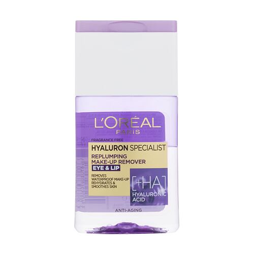 Odličovač očí L'Oréal Paris Hyaluron Specialist Replumping Make-Up Remover 125 ml