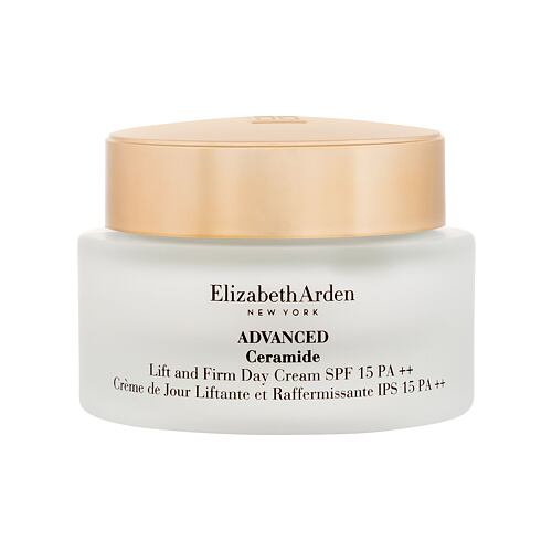 Denní pleťový krém Elizabeth Arden Ceramide Advanced Lift and Firm Day Cream SPF15 50 ml