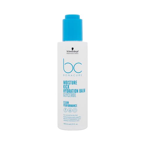 Balzám na vlasy Schwarzkopf Professional BC Bonacure Moisture Kick Glycerol Hydration Balm 150 ml poškozený flakon