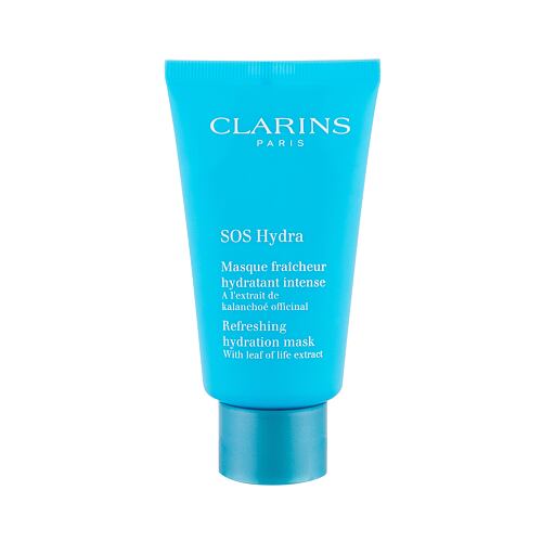 Pleťová maska Clarins SOS Hydra 75 ml poškozená krabička