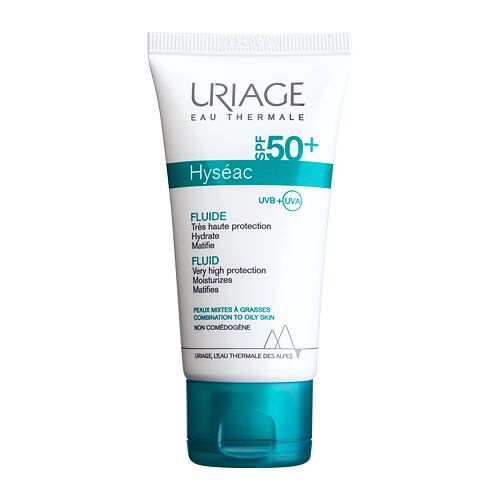 Denní pleťový krém Uriage Hyséac Fluid SPF50+ 50 ml poškozená krabička