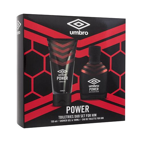 Toaletní voda UMBRO Power 100 ml poškozená krabička Kazeta