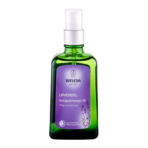 Tělový olej Weleda Lavender Relaxing 100 ml poškozená krabička