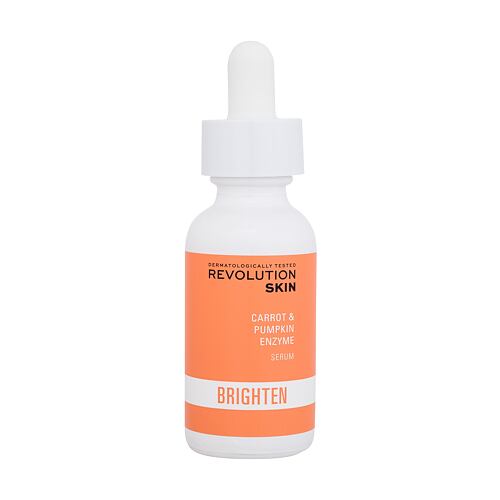 Pleťové sérum Revolution Skincare Brighten Carrot & Pumpkin Enzyme Serum 30 ml