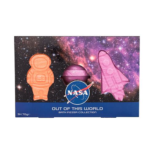 Bomba do koupele NASA Out Of This World Bath Fizzer Collection 70 g poškozená krabička Kazeta