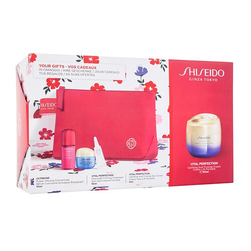 Denní pleťový krém Shiseido Vital Perfection Lifting & Firming Program 50 ml poškozená krabička Kazeta