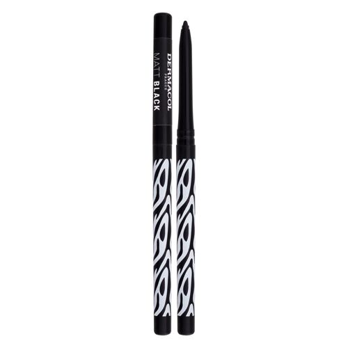 Tužka na oči Dermacol Black Sensation Matte Black 0,35 g Black