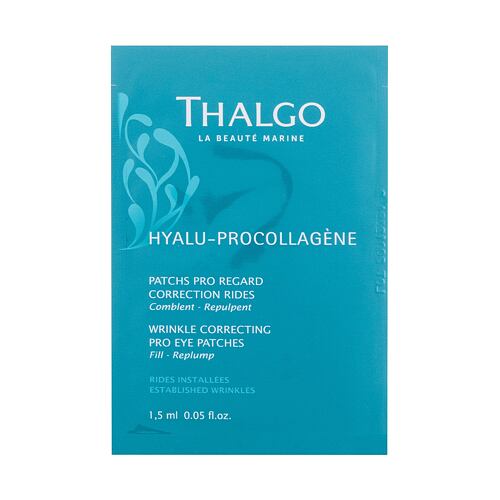 Oční gel Thalgo Hyalu-Procollagéne Wrinkle Correcting Pro Eye Patches 12 ks poškozená krabička