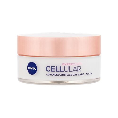 Denní pleťový krém Nivea Cellular Expert Lift Advanced Anti-Age Day Cream SPF30 50 ml poškozená krabička