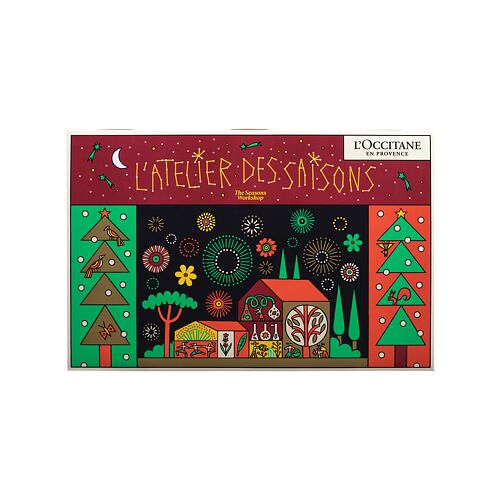 Krém na ruce L'Occitane The Seasons Workshop Advent Calendar 1 ks poškozená krabička Kazeta