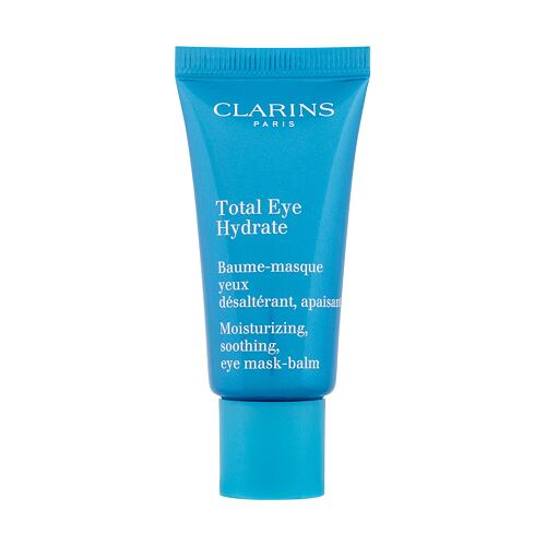 Maska na oči Clarins Total Eye Hydrate Moisturizing, Soothing, Eye Mask-Balm 20 ml poškozená krabička