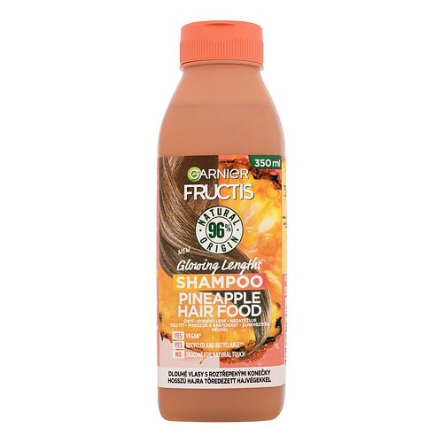 Šampon Garnier Fructis Hair Food Pineapple Glowing Lengths Shampoo 350 ml